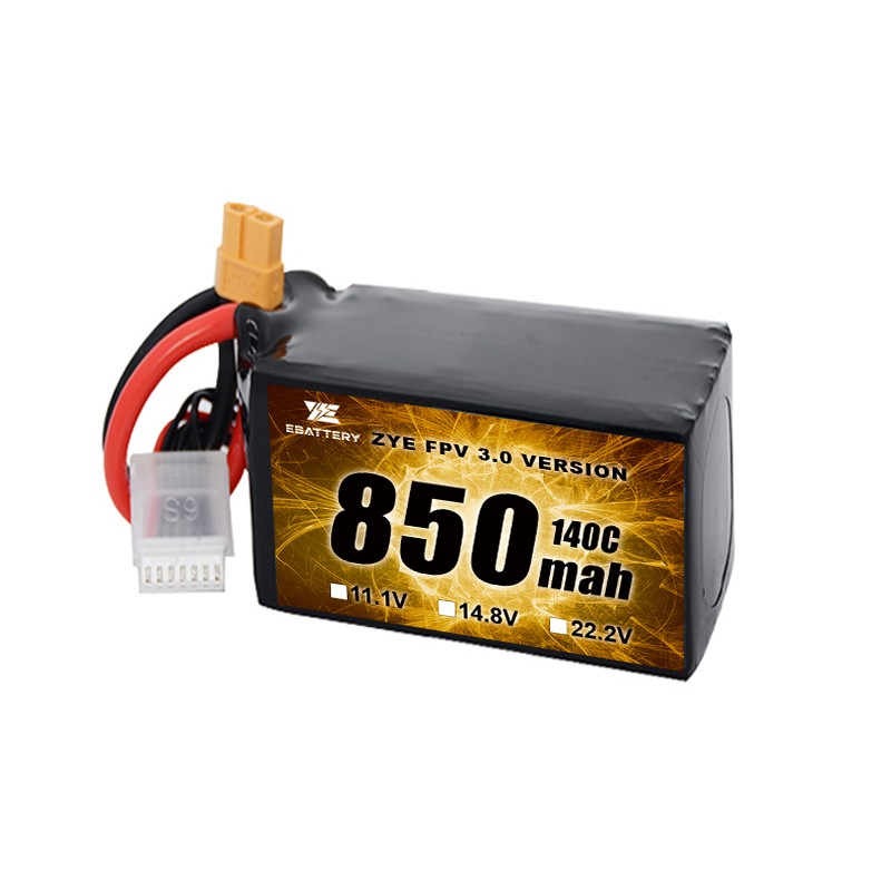 Small Size 850mah 1100mah 1300mah 1500mah FPV Lipo Battery