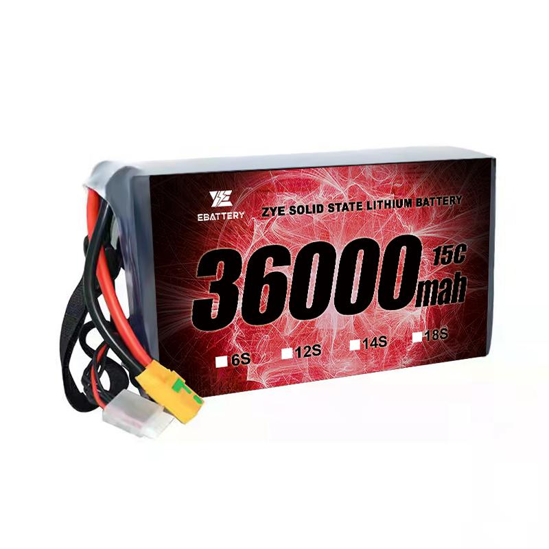 solid state battery pack for heavy duty drone